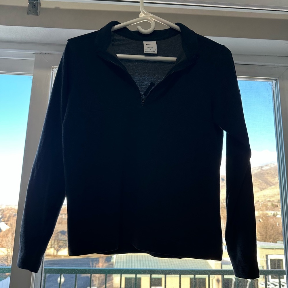 Black Nike kids size L light jacket